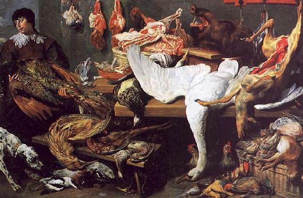 Frans Snyders A Game Stall oil painting picture